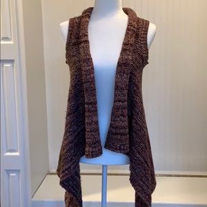 Anthropologie Sleeping On Snow Chunky Sweater Vest